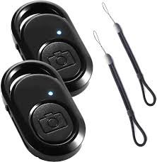 2-pack Bluetooth Kamera Slutare för Telefonfoton