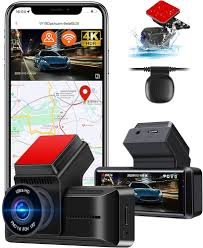 4K Dashcam med WiFi och GPS