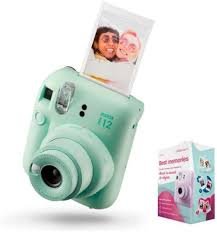 Fujifilm Instax Mini 12 Kit - Mintgrön