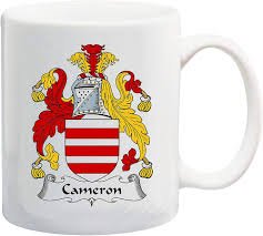 Cameron Familjevapen Kaffe Mugg 325 ml