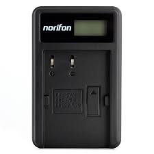 Norifon BP-511 LCD USB-laddare för Canon EOS 10D-40D