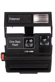 Polaroid 600 Kamera med Blixt - Svart