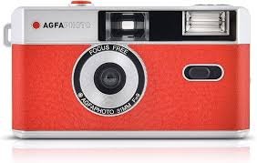 Agfa AgfaPhoto Röd Kamera - Elektronik på Amazon.se