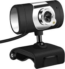 QINQIN 480P Webcam med LED och Mikrofon